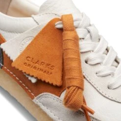 Clarks Natalie Run White/Orange 17 Clarks Natalie Run White/Orange -Clarks 26172565 W 8