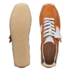 Clarks Natalie Run Orange Combination 16 Clarks Natalie Run Orange Combination -Clarks 26172566 W 7