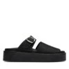 Clarks Crepe Slide Black Nubuck 1 Clarks Crepe Slide Black Nubuck -Clarks 26172567 W 1
