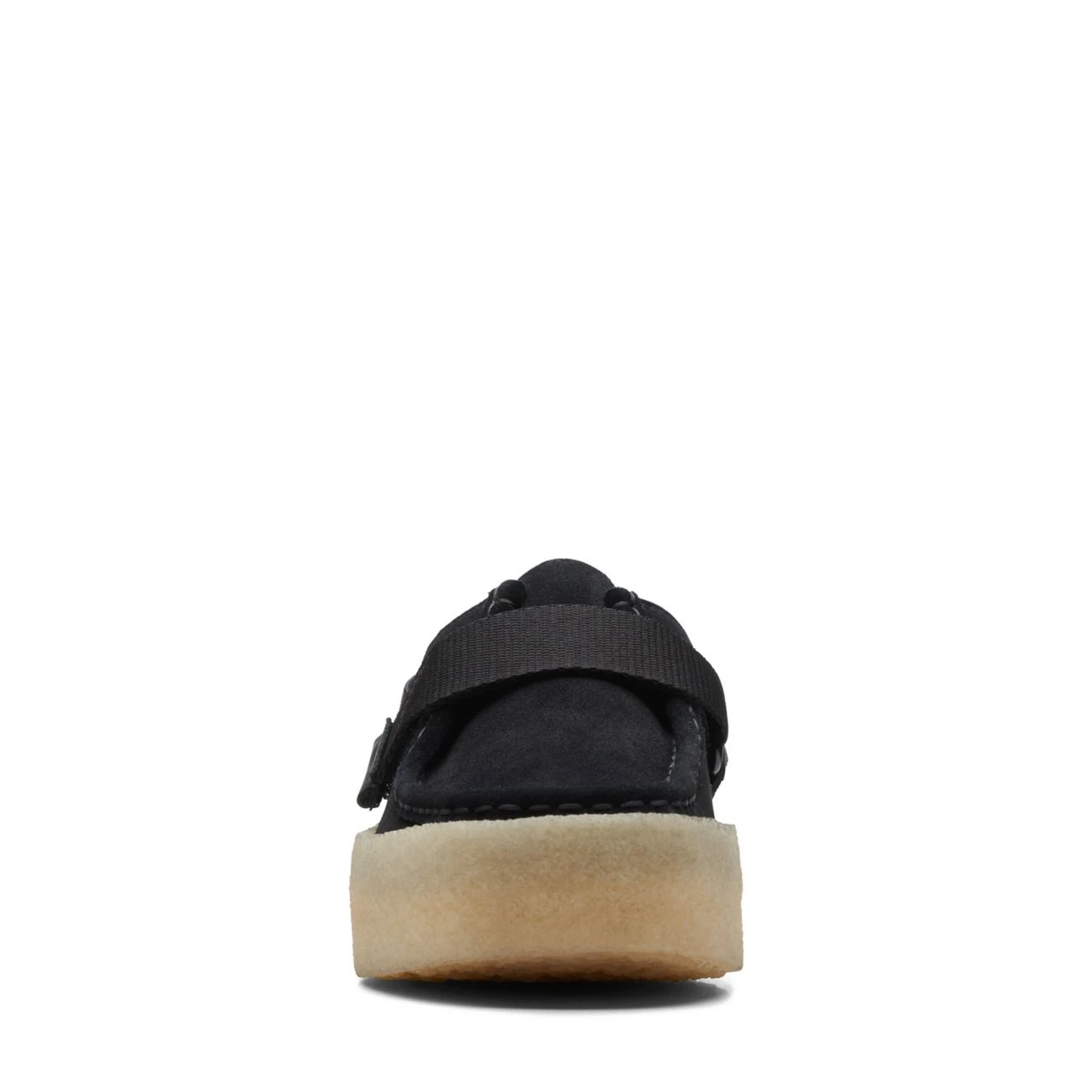 Clarks WallaCup Strap Black Suede 5 Clarks WallaCup Strap Black Suede - Image 3