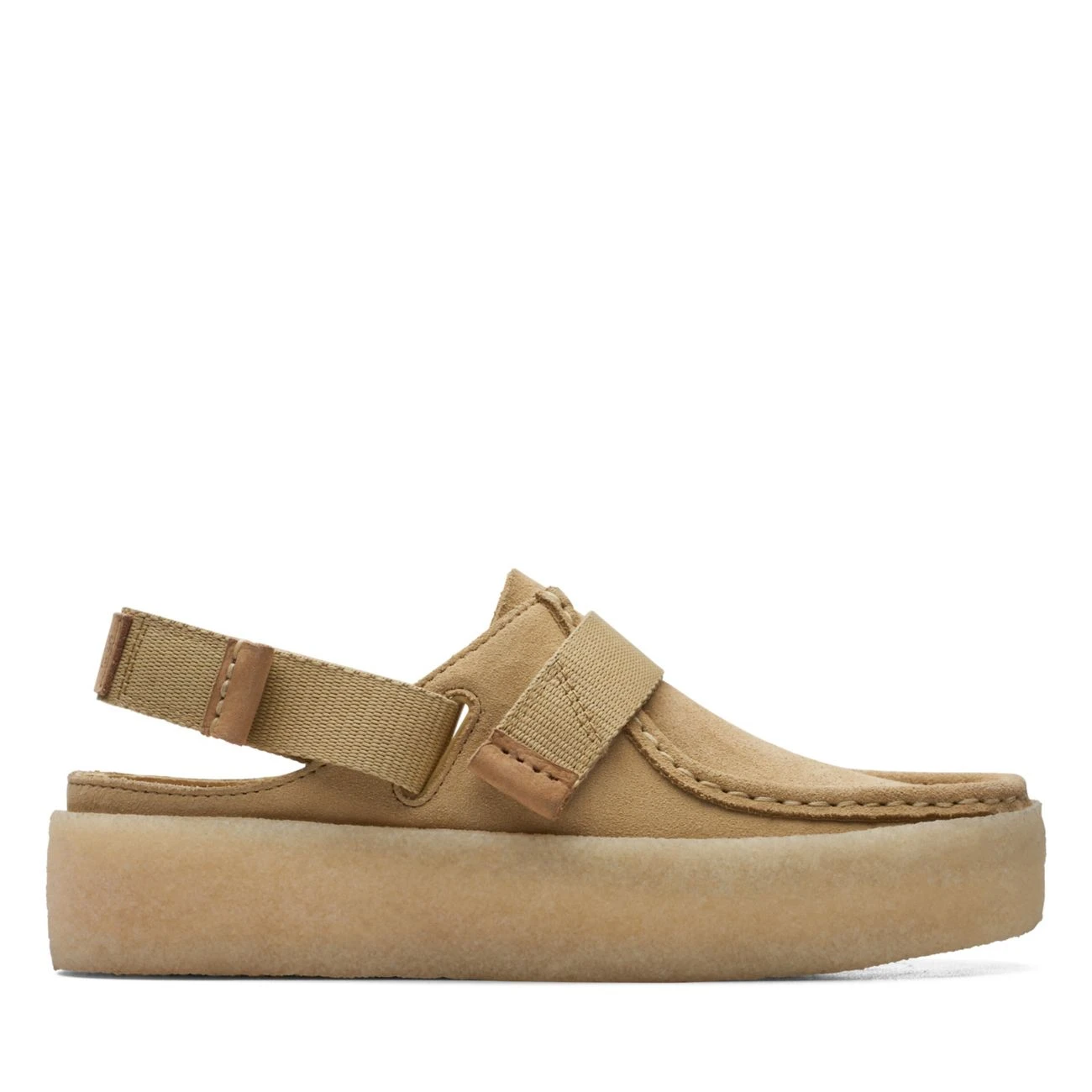 Clarks WallaCup Strap Maple Suede 3 Clarks WallaCup Strap Maple Suede
