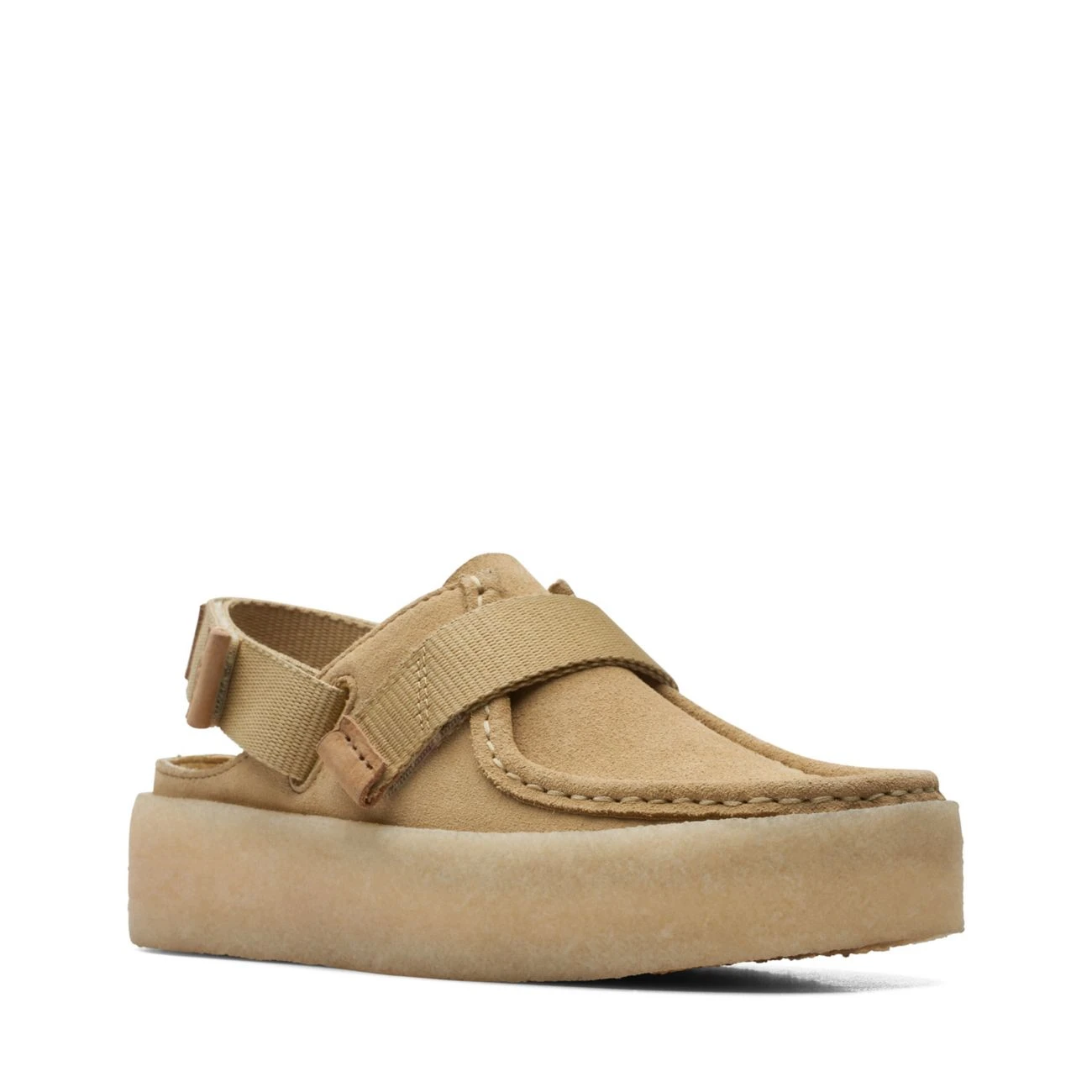Clarks WallaCup Strap Maple Suede 4 Clarks WallaCup Strap Maple Suede - Image 2