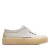 Clarks Tor Hoop Off White Suede -Clarks 26172600 W 1