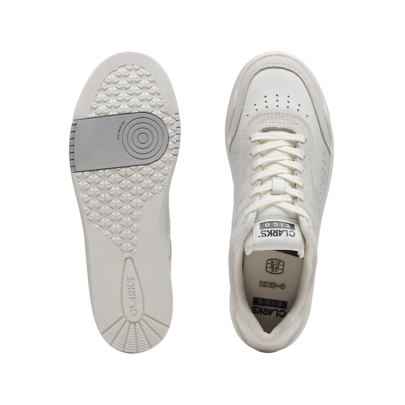 Clarks CICA 2.0 Older White Combi 9 Clarks CICA 2.0 Older White Combi - Image 7