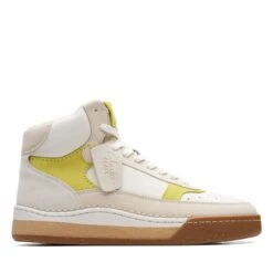 Clarks Craft Court Top White Multi