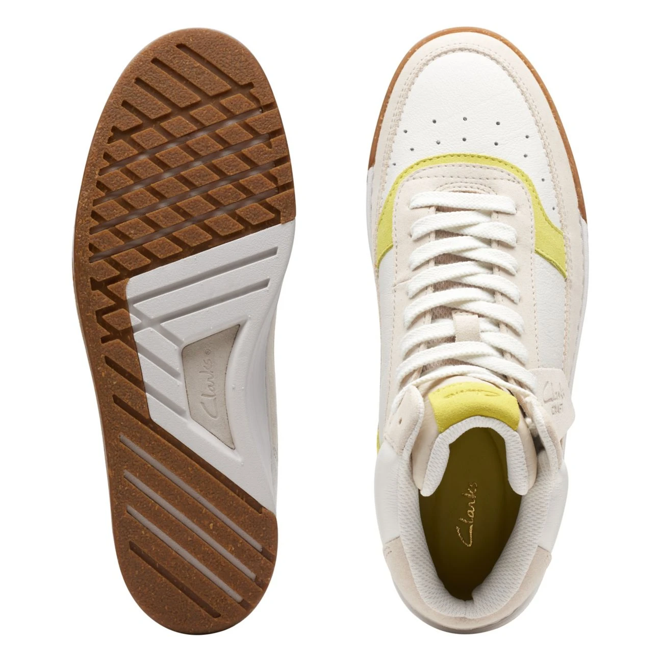 Clarks Craft Court Top White Multi 9 Clarks Craft Court Top White Multi - Image 7