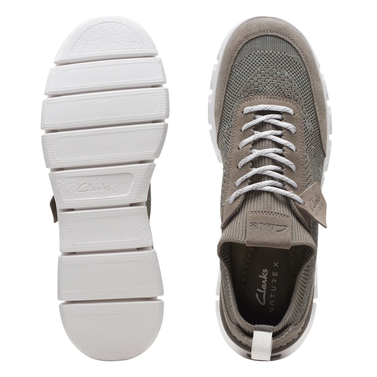 Clarks Nature X Go Dark Grey Combi 9 Clarks Nature X Go Dark Grey Combi - Image 7
