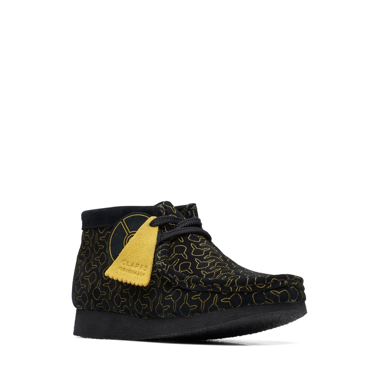 Clarks Wallabee Go Older Black Suede 4 Clarks Wallabee Go Older Black Suede - Image 2