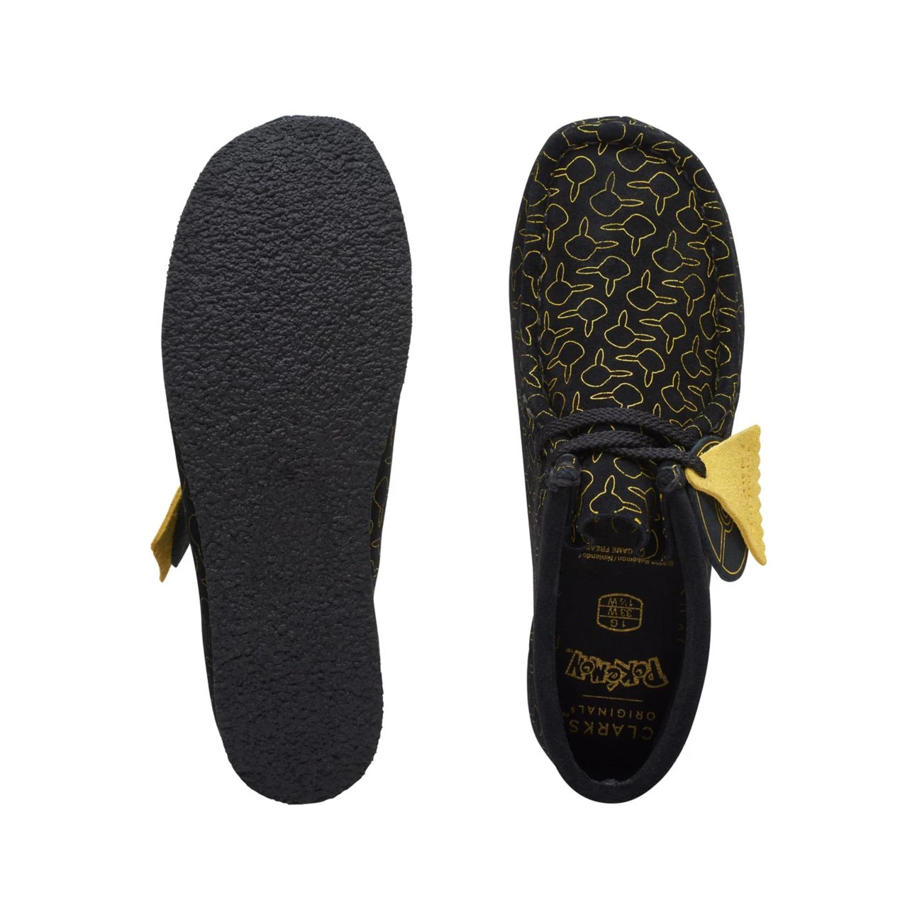 Clarks Wallabee Go Older Black Suede 9 Clarks Wallabee Go Older Black Suede - Image 7