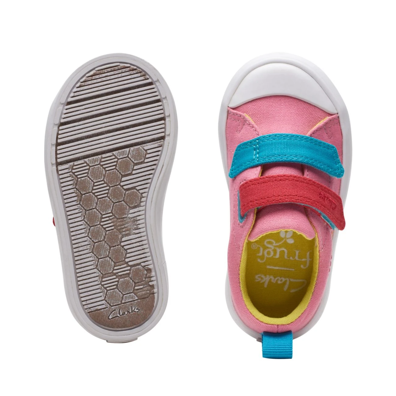 Clarks Foxing Tor Lo Toddler Pink 10 Clarks Foxing Tor Lo Toddler Pink - Image 8
