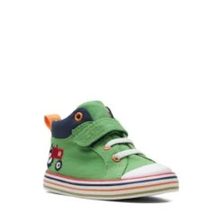 Clarks Foxing Tor Hi Toddler Green 14 Clarks Foxing Tor Hi Toddler Green -Clarks 26173004 W 2