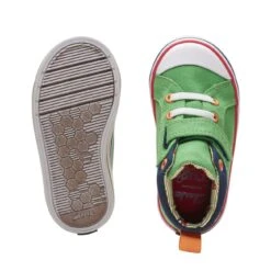 Clarks Foxing Tor Hi Toddler Green 19 Clarks Foxing Tor Hi Toddler Green -Clarks 26173004 W 7