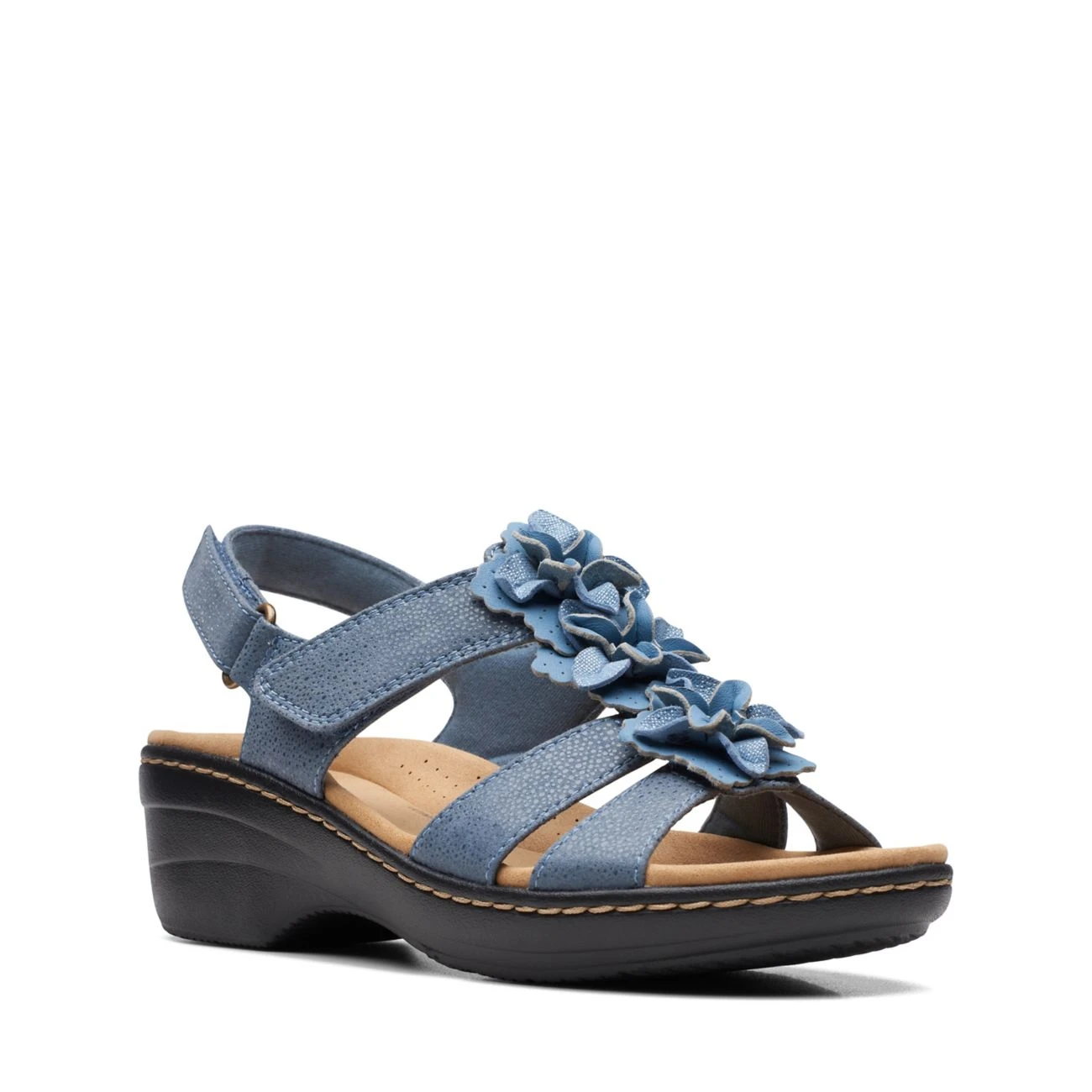 Clarks Merliah Sheryl Blue Interest 4 Clarks Merliah Sheryl Blue Interest - Image 2