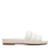 Clarks Pure Soft Off White Leather 1 Clarks Pure Soft Off White Leather -Clarks 26173701 W 1