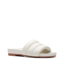 Clarks Pure Soft Off White Leather -Clarks 26173701 W 2