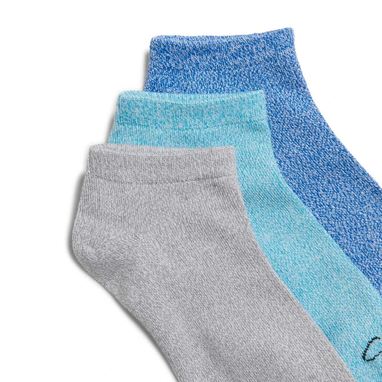 Clarks 3 Pack No Show Multicolour 4 Clarks 3 Pack No Show Multicolour - Image 2